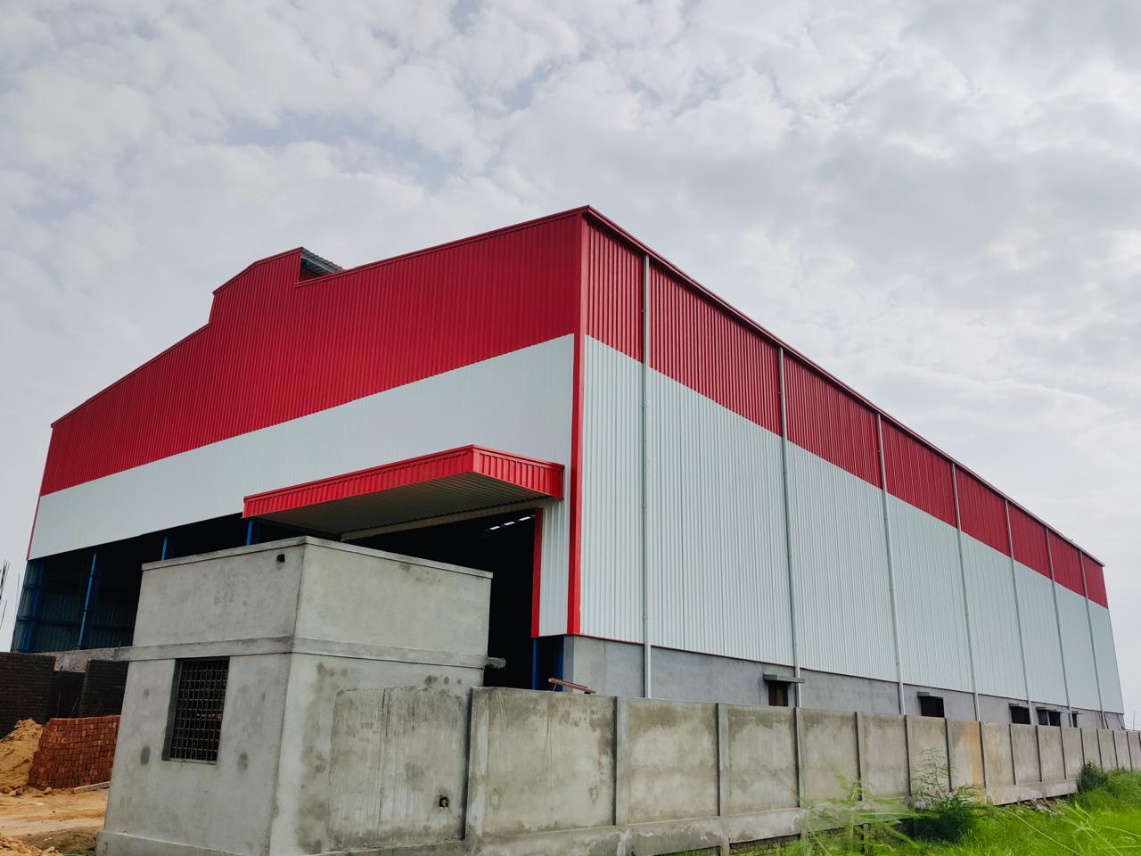 Industrial warehouses.