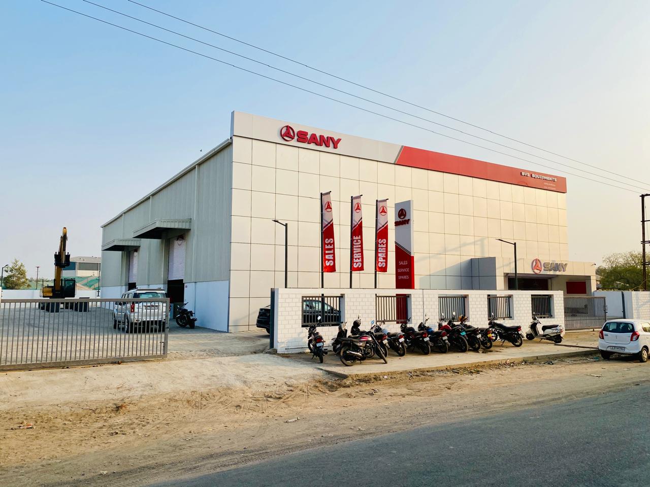 Equipment dealership.